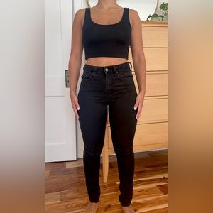Levi’s 721 High Rise Skinny Black Jeans